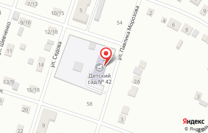 Основная общеобразовательная школа №18 им. кавалера Ордена Красной Звезды С.И. Прокопьева с дошкольным отделением на карте
