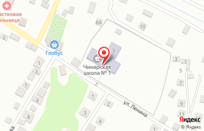 Чинарская школа №1 на карте