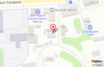 Текстильная компания Ростекстиль на карте