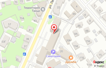 Кофейня КофеТвик на улице Ленина на карте