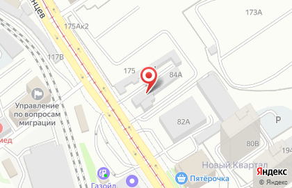 Сеть текстильных магазинов Интерьер-Ткани на карте