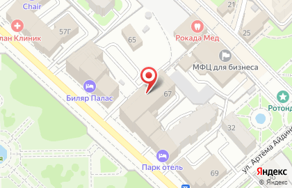 Автошкола КИУ на улице Островского на карте
