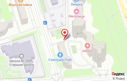 Турагентство TUI на улице Соловьиная Роща на карте
