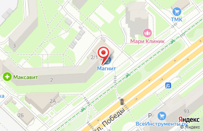 Аптека Апрель в Липецке на карте