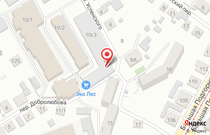 Торгово-производственная компания Алсистем в переулке Добролюбова на карте