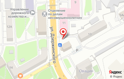 Федотики на улице Дзержинского на карте
