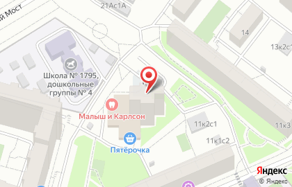 Эконом-парикмахерская в Москве на карте