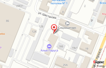 Гостинично-оздоровительный комплекс Алые паруса на карте