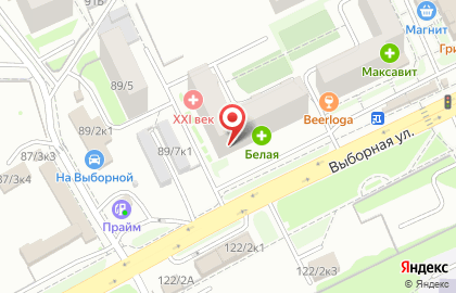 Оптический салон Глаз-Алмаз в Октябрьском районе на карте