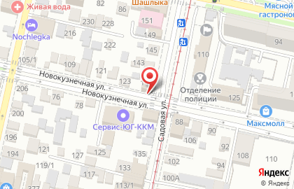 Продуктовый магазин на Садовой улице, 141 на карте