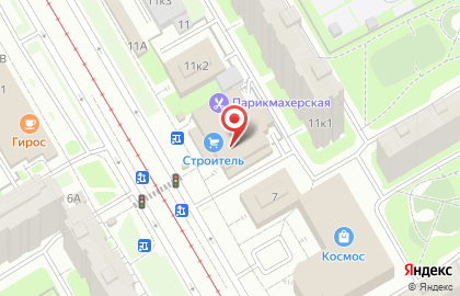 Компания Залог 585 на проспекте Авиаконструкторов на карте