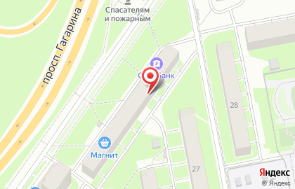 Компания по ремонту и отделке помещений на проспекте Гагарина на карте