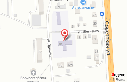 Детский сад Журавушка №13 комбинированного вида на карте