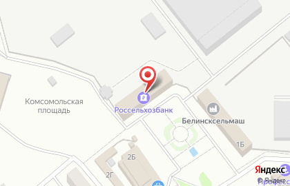 Россельхозбанк в Пензе на карте