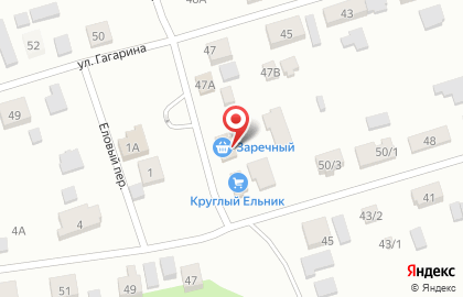 Продуктовый магазин Заречный на Заречной улице на карте