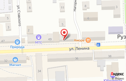 Микрофинансовая компания Срочноденьги на улице Ленина на карте
