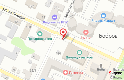 Спорт-бар Спорт-бар в Воронеже на карте