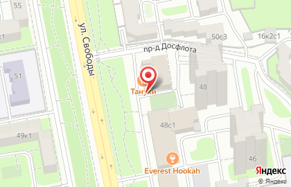 Ресторан Тануки на Речном вокзале на карте