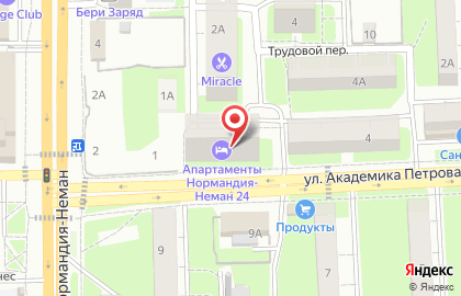 Консалтинговая компания на улице Нормандия-Неман на карте