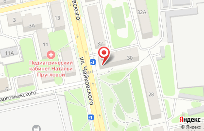 Магазин трикотажных изделий Чайка на карте