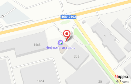 Нефтьмагистраль в Москве на карте