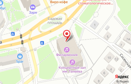 Владимирская областная филармония на карте