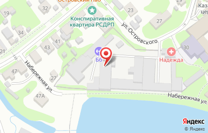 Красная Лента на карте