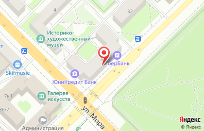 ОАО МОСКОВСКИЙ КРЕДИТНЫЙ БАНК на Новомытищинском проспекте на карте