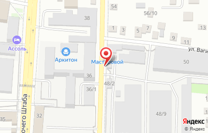 Магазин Планета Электрика в Правобережном округе на карте