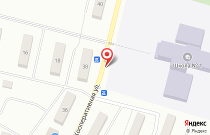 Салон связи Tele2 на Кооперативной улице на карте