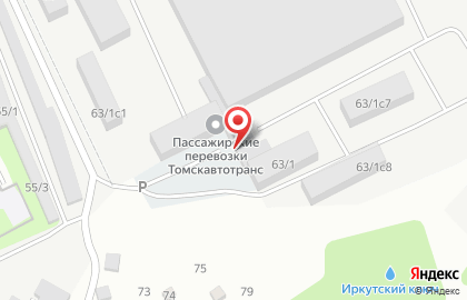 Пункт Инструментального Контроля на Иркутском тракте на карте