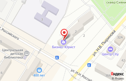 Юридическая компания по банкротству физических лиц Бизнес-Юрист на карте