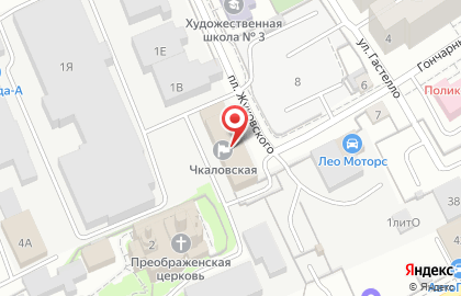 Фрисби, ООО ЕРЦ-Финансовая логистика на площади Жуковского на карте
