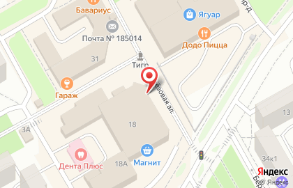 Киоск по продаже свежей выпечки по продаже свежей выпечки в Петрозаводске на карте