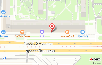 Республиканская юношеская библиотека в Ново-Савиновском районе на карте