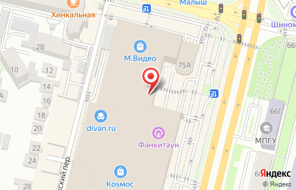 Ювелирный магазин Sunlight на улице Доваторцев на карте