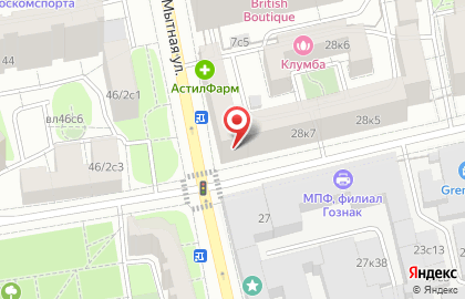 Магазин цветов в Москве на карте