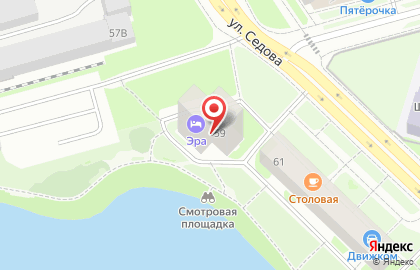 Отель ЭРА в Санкт-Петербурге на карте