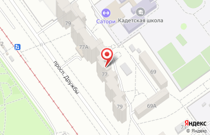 Клуб смешанных единоборств Сталинград на карте