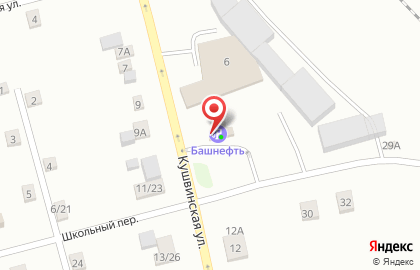 БашНефть-Розница в Екатеринбурге на карте