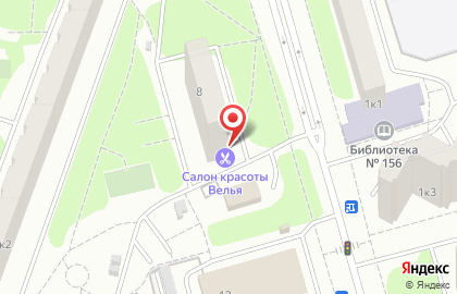 Салон красоты Велья на Домодедовской улице на карте