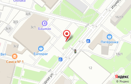 Ирис в Троицком округе на карте