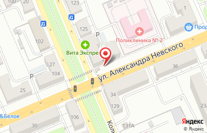 Пекарня Ваниль в Орджоникидзевском районе на карте