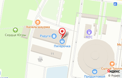 Красное & Белое в Ханты-Мансийске на карте