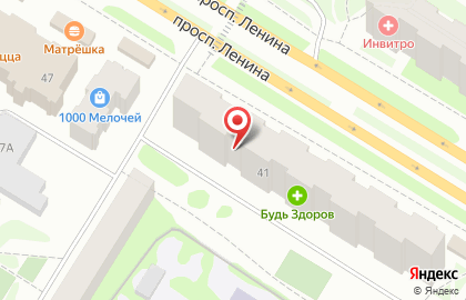 Студия красоты Lime на проспекте Ленина на карте