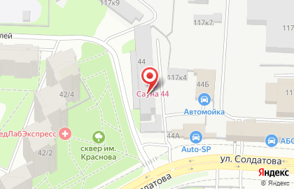 Центр авторемонта Арсенал-Техцентр в Свердловском районе на карте