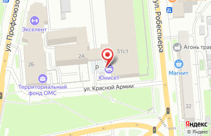 Пик Офсет на карте