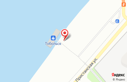 Пристань Корниловых на карте