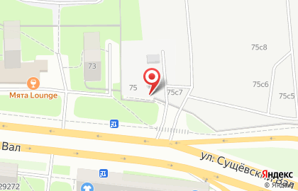 Транспортная компания Тэксиб на улице Сущёвский Вал на карте