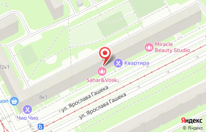 Сервисный центр ТехТочка на улице Ярослава Гашека на карте